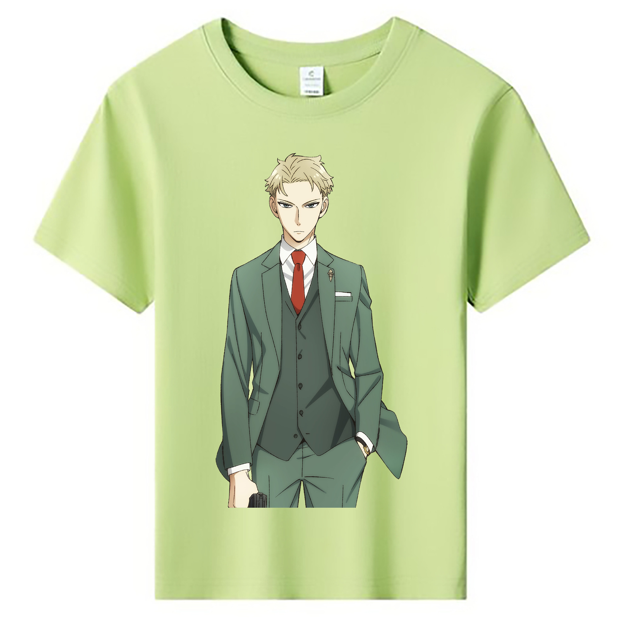 （画像用） SPY×FAMILY间谍家家酒 綿100％キッズTシャツ（フロントプリント）
